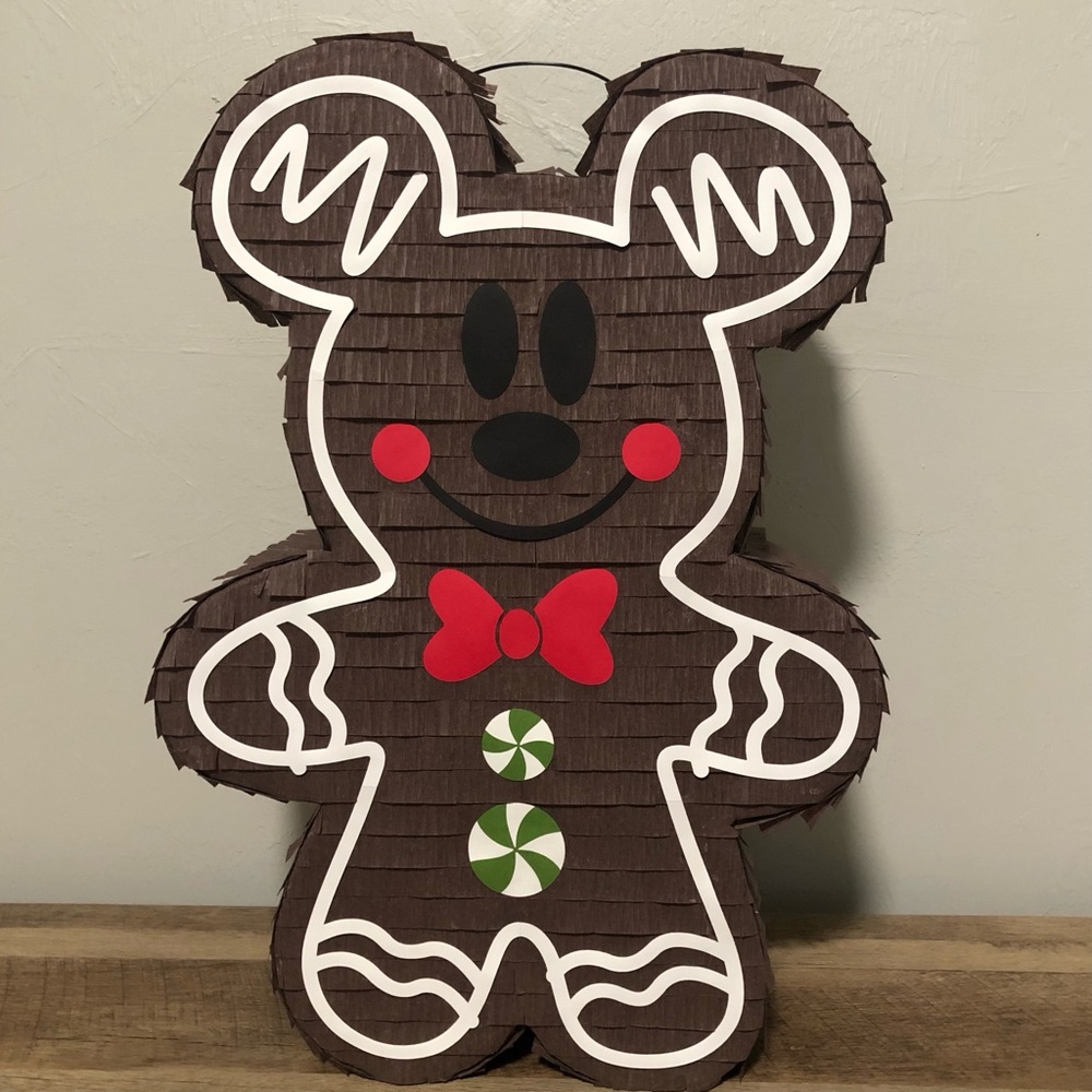 Gingerbread Pinata Mickey Mouse